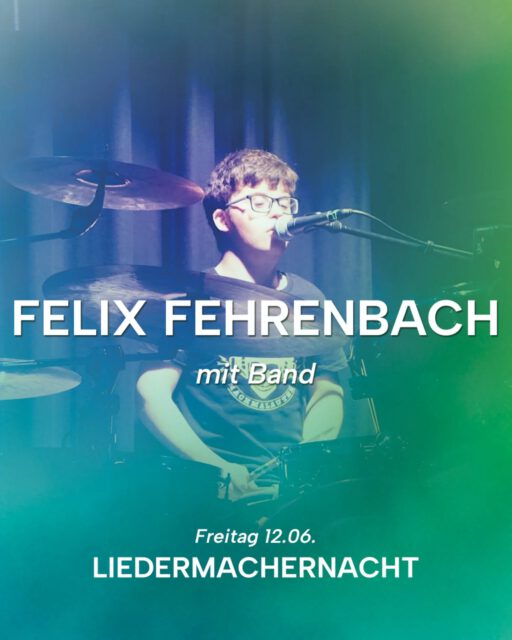 FELIX FEHRENBACH 🥁
eröffnet mit seiner Band den #lmn26 Freitag #felixfehrenbach #coverband #live #rock